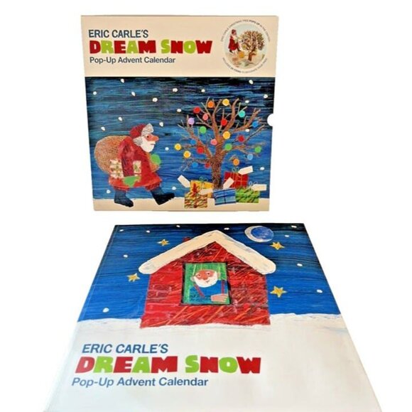 Vintage 2008 Eric Carle's Dream Snow Pop-Up Advent Calendar Interactive‎ Art - Picture 9 of 12